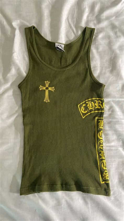 chrome hearts replica tank top|chrome hearts tank top dress.